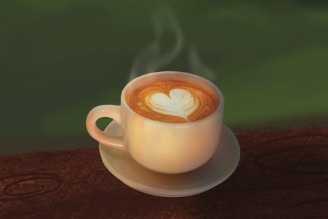 A preview of our fall drink menu, highlighting our S'more Chai Latte