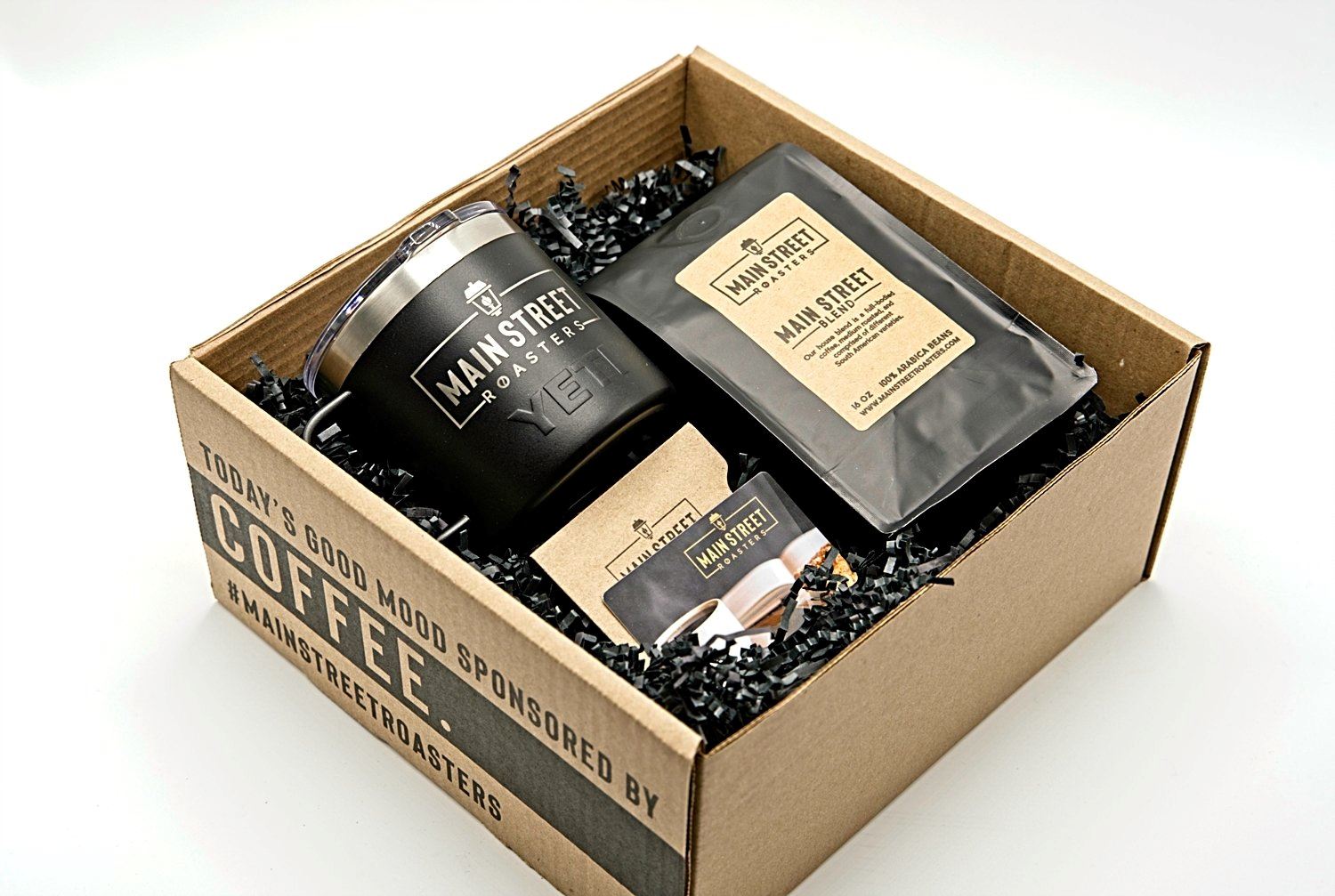 Box Only! Please read description.-Coffee Gift Set Box (12.5 x 7.5 x  4.25)