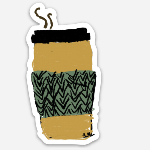 Alli's Stickers | Coffee Sticker - Main Street Roasters