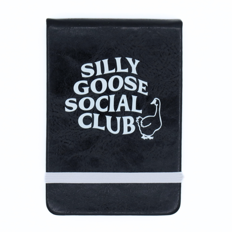 Leatherette Pocket Journal - Silly Goose Social Club
