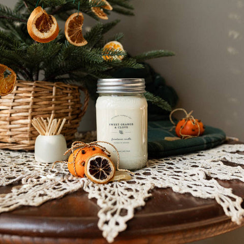 Antique Candle Co.® - Sweet Orange & Clove - Soy Candle