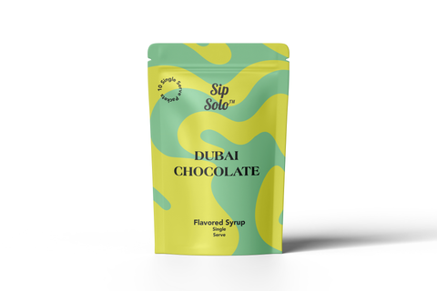 Sip Solo Dubai Chocolate Single Serve Packets