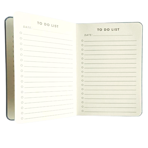 Paper Baristas - Pocket-Sized To Do List Notebook Journal in Black - Pages - Main Street Roasters