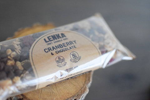 Cranberry Chocolate Granola Bar - Main Street Roasters