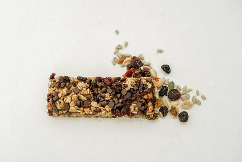 Cranberry Chocolate Granola Bar Unwrapped