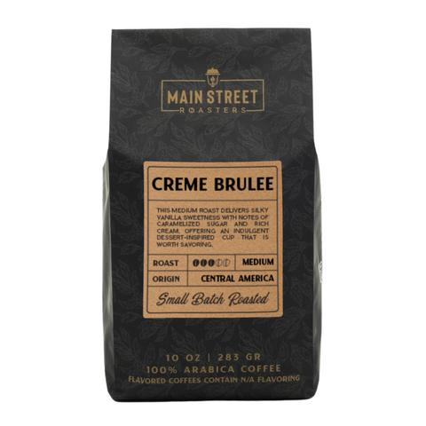 Creme Brulee Flavored Coffee WHS - Main Street Roasters®