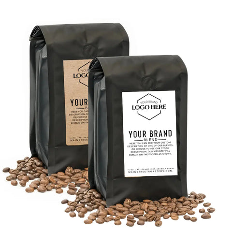 Custom Label Coffee | One Pound Business Gift - Main Street Roasters®