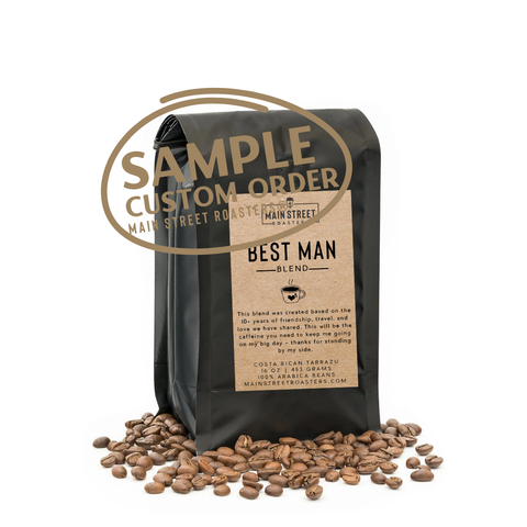 Custom Label Coffee | One Pound Personal Gift - Main Street Roasters®