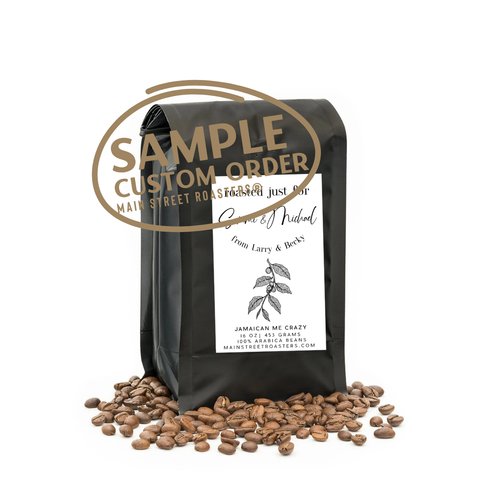 Custom Label Coffee | One Pound Personal Gift - Main Street Roasters®