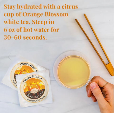Day of Tea Assortment Orange Blossom | Republic of Tea - Main Street Roasters
