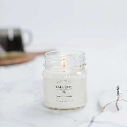 Earl Grey Candle 8oz | Antique Candle Co.® - Main Street Roasters