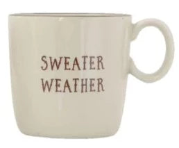 Fall Stoneware Collection Mug - Sweater Weather - Main Street Roasters