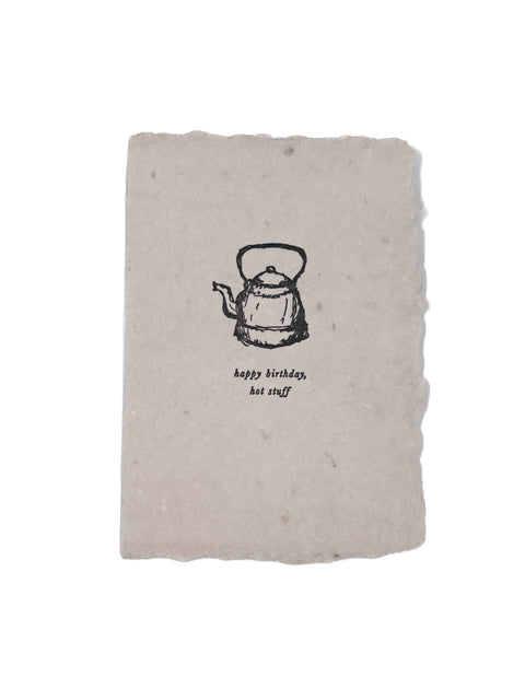 Happy Birthday Hot Stuff card - Main Street Roasters®