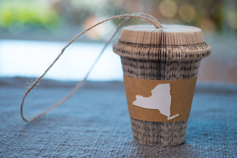 Indiana Coffee Ornament