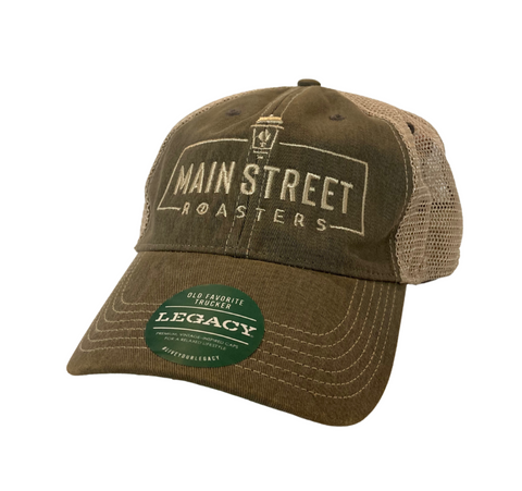 MSR Trucker Hat | Comfort Colors - Gray - Main Street Roasters