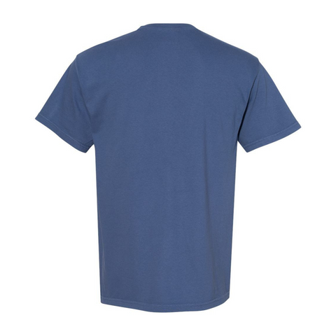 Main Street Roasters Navy Tee Back | Comfort Colors - Main Street Roasters