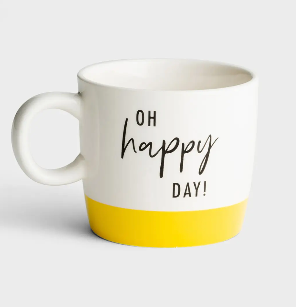 Oh Happy Day! Ceramic Mug - Main Street Roasters