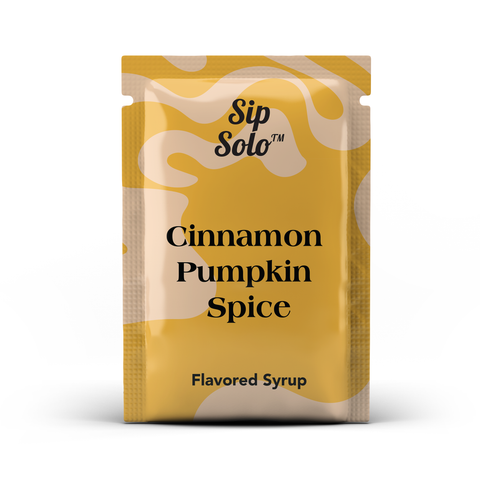Sip Solo - Cinnamon Pumpkin Spice single-serve flavored syrup - Main Street Roasters®