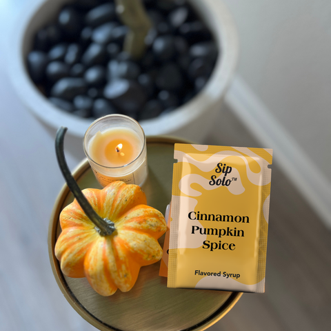 Sip Solo - Cinnamon Pumpkin Spice single-serve flavored syrup - Main Street Roasters®