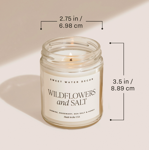 You Got This! 9 oz Soy Candle - Dimensions | Sweet Water Decor - Main Street Roasters