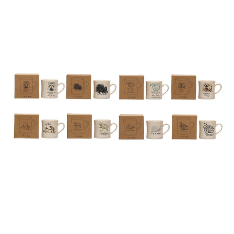 Animal & Saying Mug Collection