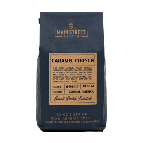 Caramel Crunch Flavored Coffee WHS - Main Street Roasters®