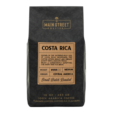 Costa Rican Tarrazu Coffee WHS - Main Street Roasters®