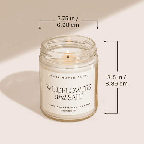 9 oz candle measurements
