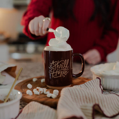 The Daily Grace Co - A Thrill of Hope Mug