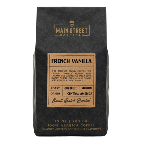 French Vanilla Flavored Coffee WHS - Main Street Roasters®