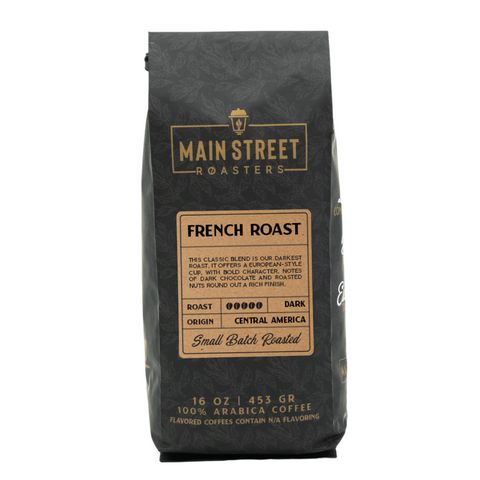 French Roast Blend Coffee WHS - Main Street Roasters®