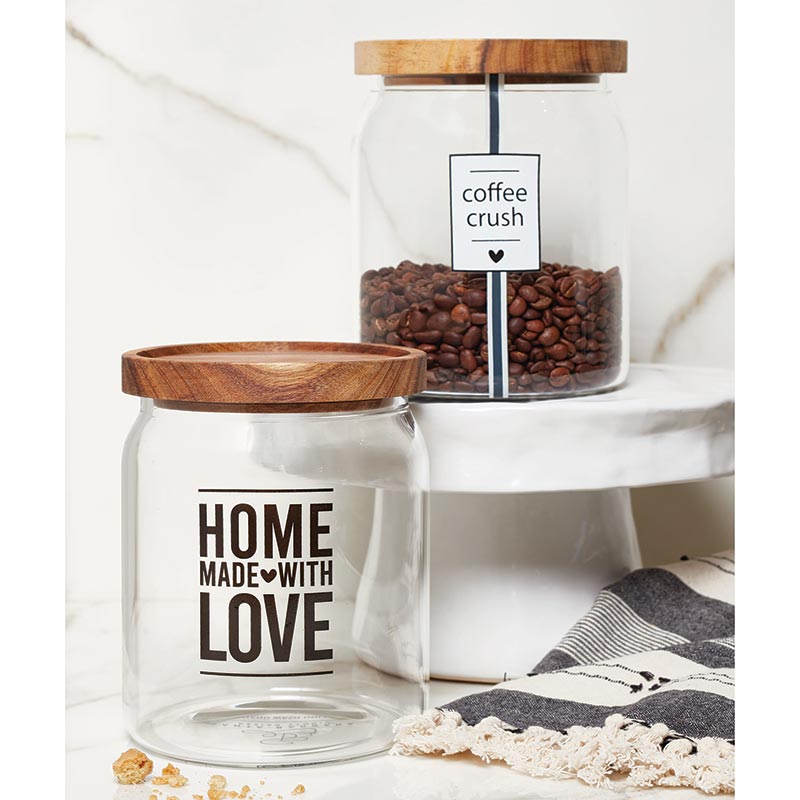 Glass Canisters | Kitchen Storage - Main Street Roasters