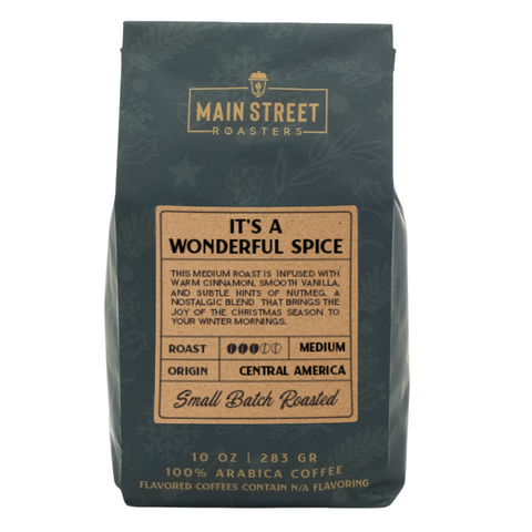 It's a Wonderful Spice Holiday Blend Coffee WHS - Main Street Roasters®
