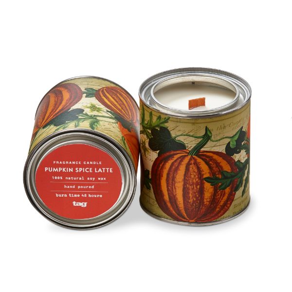 Pumpkin Spice Latte Candle Tin - Main Street Roasters