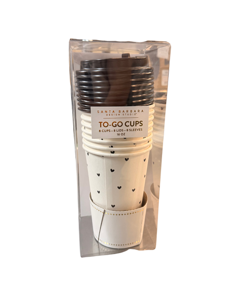 Paper Coffee Cup Pack - Love Coffee