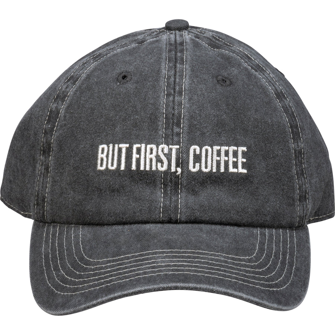 But First Coffee | Charcoal Hat Main Street Roasters 
