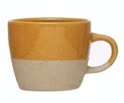 Autumn Stoneware Mugs - Yellow- Main Street Roasters