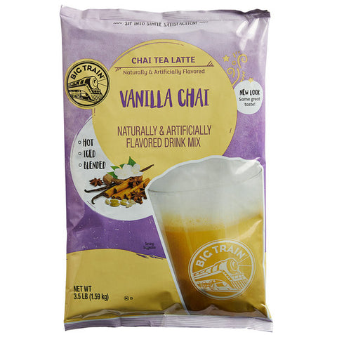 Big Train Vanilla Chai Latte Mix 3.5lb Bag - Main Street Roasters