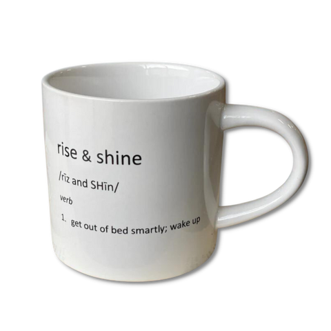 Coffee Lovers | Morning Favorites Mug - Rise & Shine - Main Street Roasters