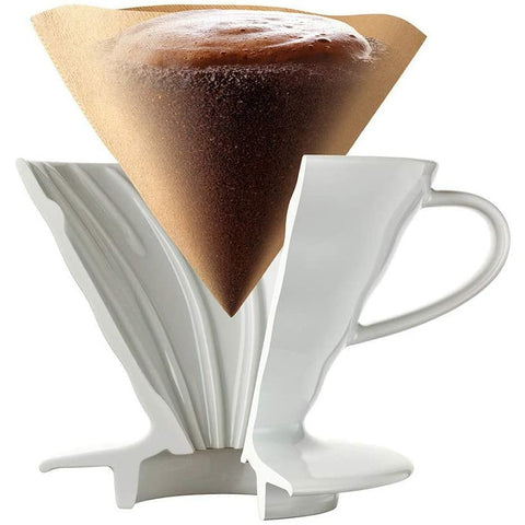 Hario V60 Coffee Filters | Bleached and Natural - Bodum