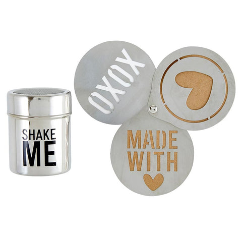 Stencils & Shaker Book Box - Shaker & Stencils - Main Street Roasters