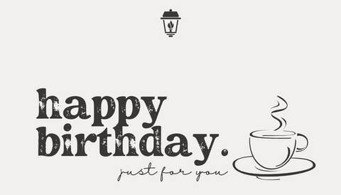 Main Street Roasters Gift Card - Happy Birthday - Main Street Roasters