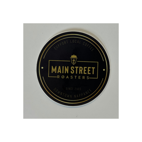 MSR Logo Sticker - Small - Main Street Roasters