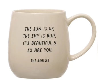 Quoted Stoneware Collection Mug - The Beatles - Main Street Roasters