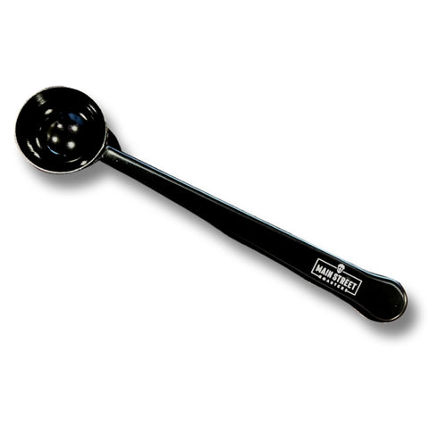 Stainless Steel Coffee Tea Measuring Scoop With Bag Clip - Main Street Roasters