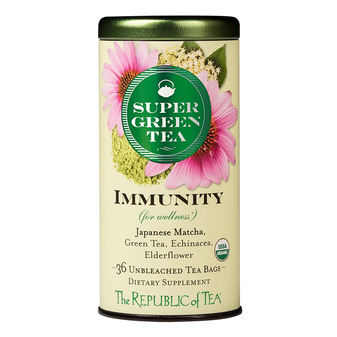 Organic Immunity Green Tea | Republic of Tea - Main Street Roasters
