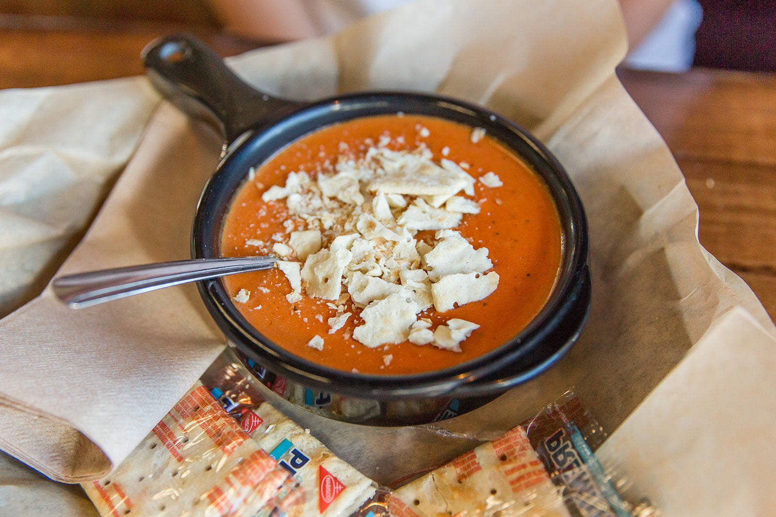 Bowl of Tomato Basil Soup