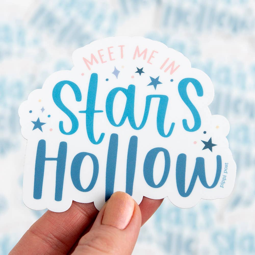 Meet Me in Stars Hollow Sticker - Main Street Roasters