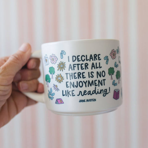 Reading Pride and Prejudice Ceramic Mug - Main Street Roasters®