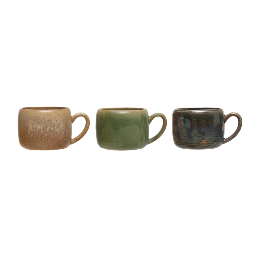 Earthy Stoneware Mugs